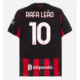 Herren Fußballbekleidung AC Milan Rafael Leao #10 Heimtrikot 2025-26 Kurzarm